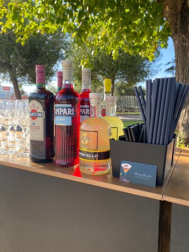 Bebidas premium coctelería para eventos
