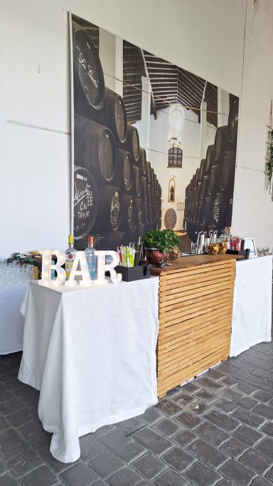 barra libre de coctelería