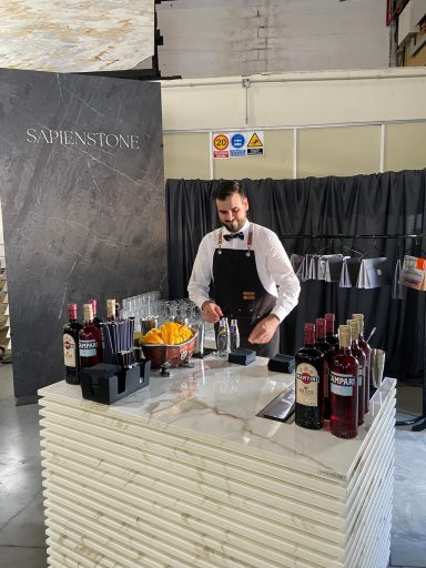 Barra portátil evento Málaga