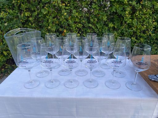 Copas para vermú de primera calidad usada en eventos y celebraciones